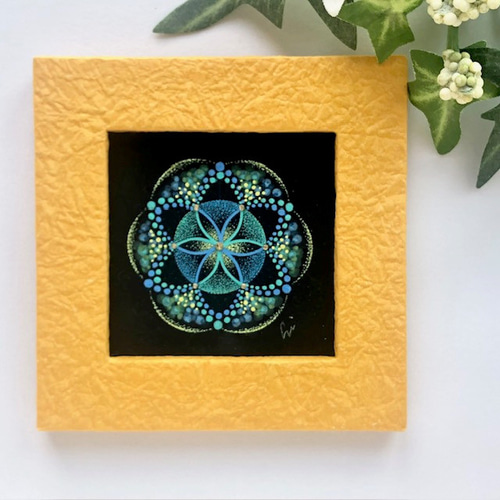曼陀羅アート All Seven Chakra Necklace | Polymer Clay Necklace | Chakra