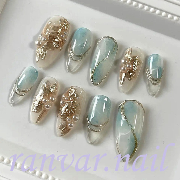 【mページ】ネイルチップ デザイン304 ネイルチップ（つけ爪） ranvar.nail 通販