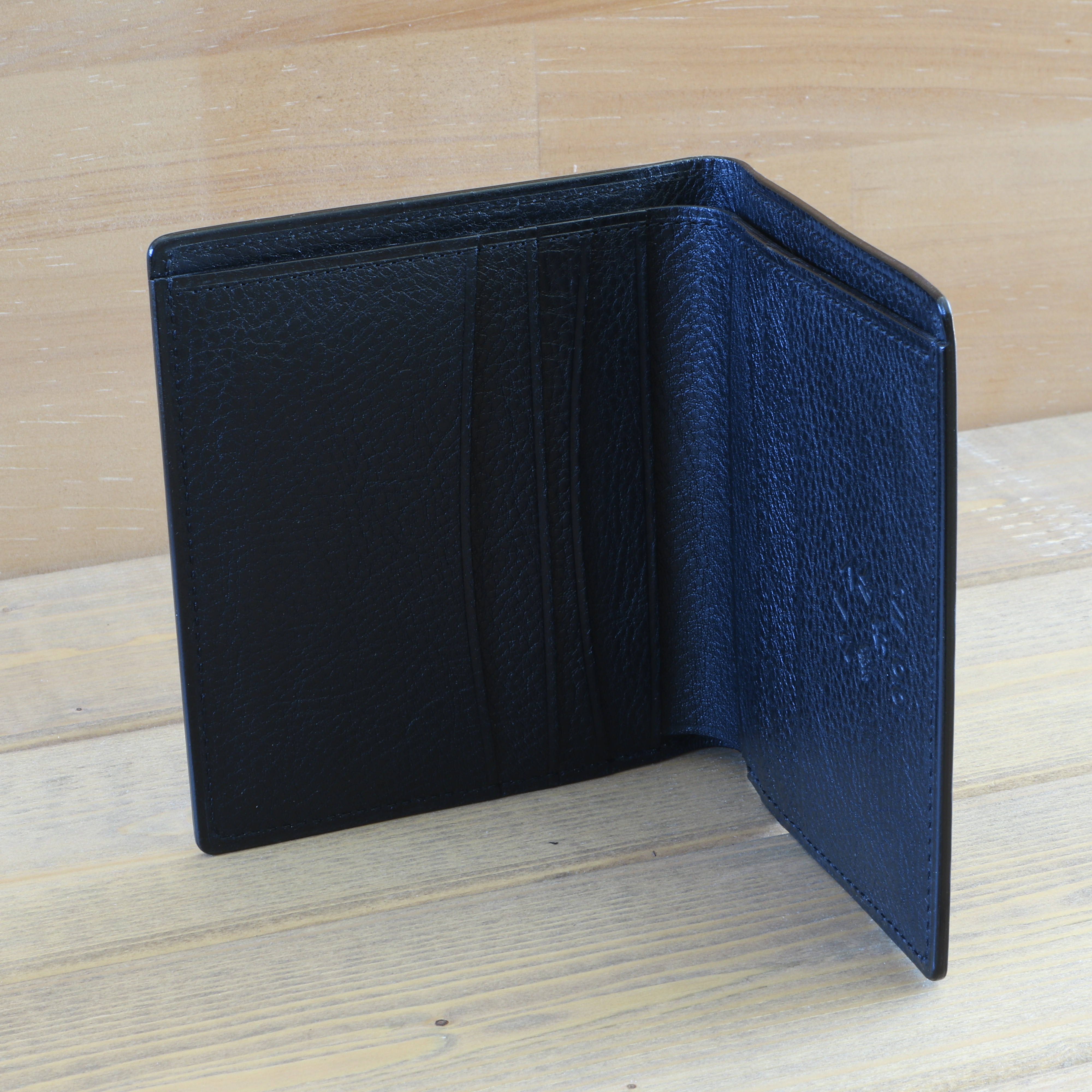 純札 (二つ折り財布)　本革　J.ベイカー社　ブライドルレザー　ブラック　10101　1/5　限定品
