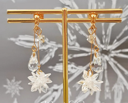 クリスマス★トナカイ 雪の結晶 ハート♡キュービック ジルコニア18金GPピアス 楽天市場】ピアス K18 イエローゴールド スーパーキュービック