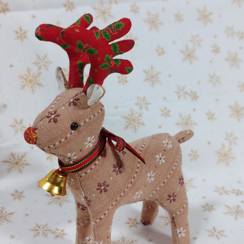 Creema限定クリスマス「トナカイさん」 ぬいぐるみ atelier