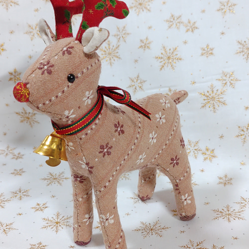 Creema限定クリスマス「トナカイさん」 ぬいぐるみ atelier