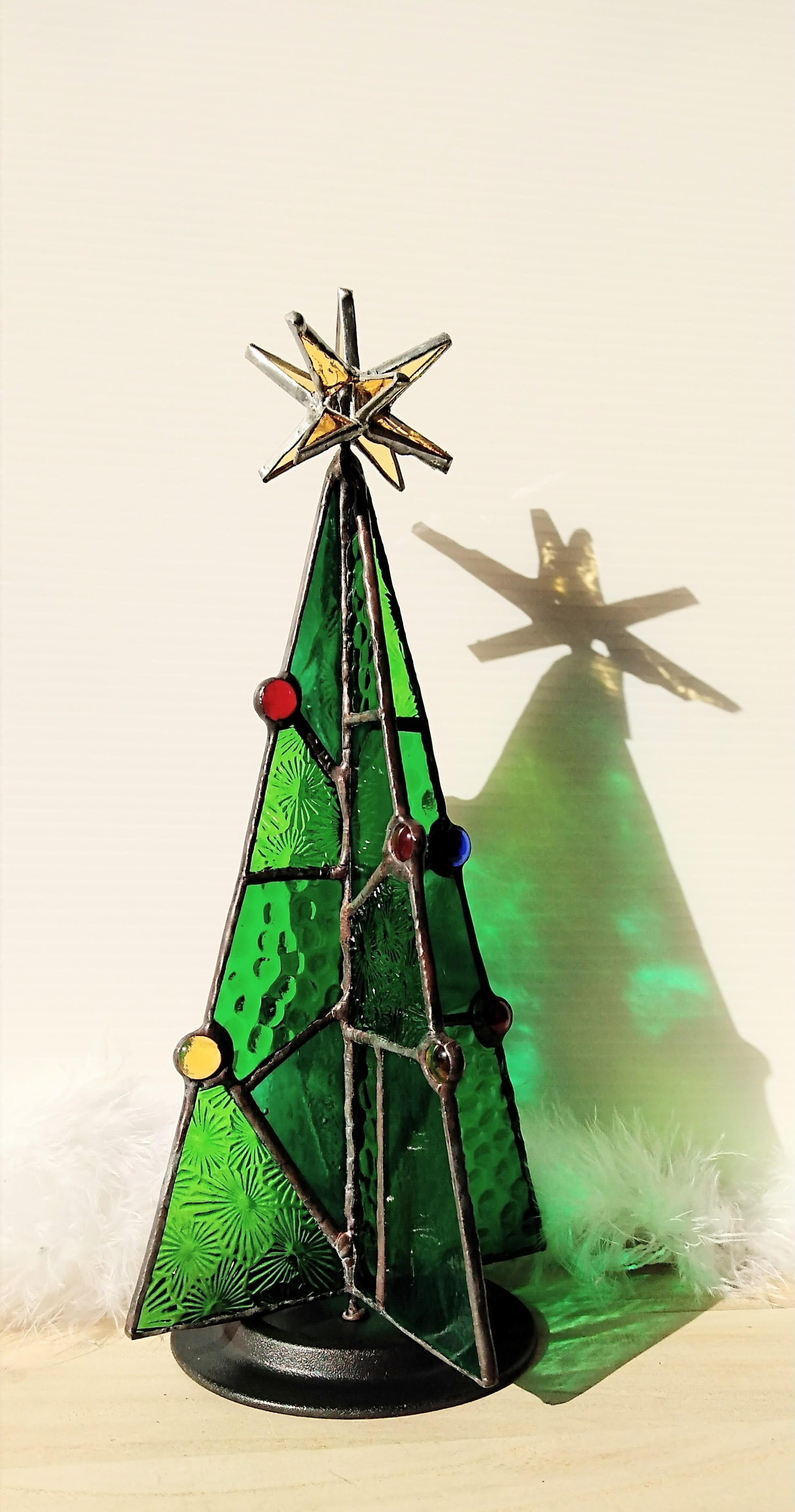 クリスマス Christmasグラスマスターズ社 ステンドグラス Father