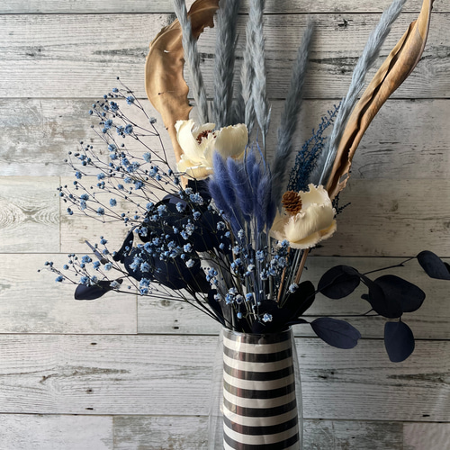 ドライフラワー ボルドーカラーのインテリア レッド デコレーション