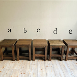 wooden remake stool / 木製リメイクスツール 7枚目の画像
