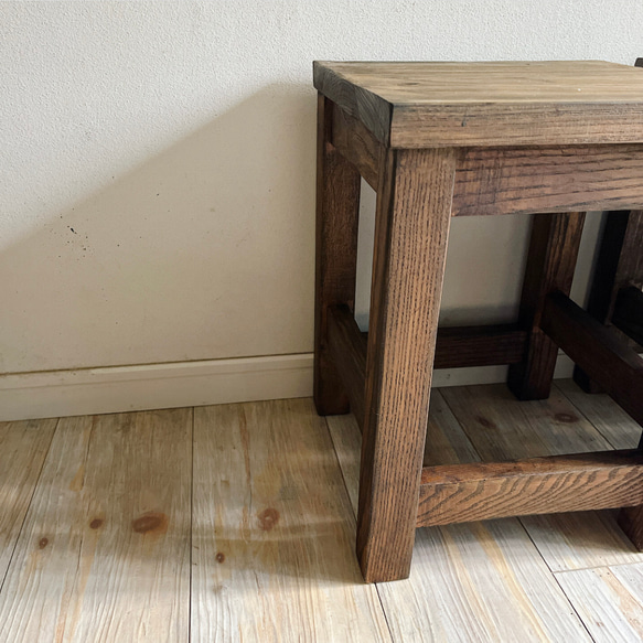 wooden remake stool / 木製リメイクスツール 4枚目の画像