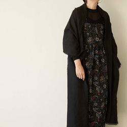 linen wool stall (black) 1枚目の画像