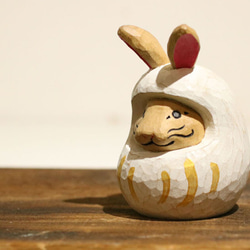 干支だるま（卯） 1枚目の画像