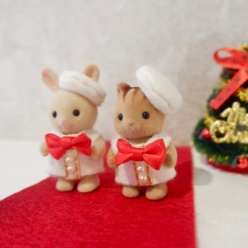 シルバニアファミリー赤ちゃん クリスマス聖歌隊 お洋服 その他