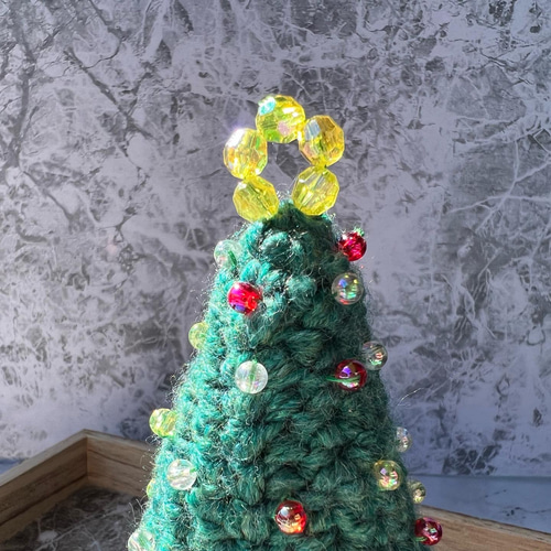 ミニクリスマスツリー あみぐるみ 723 通販 14939893｜Creema