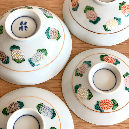 京焼 陶葊 陶あん 色絵付け 夫婦茶碗「春の誘い」 京焼 陶葊 陶あん 色絵付け 夫婦茶碗春の誘い（色絵付け | 京焼