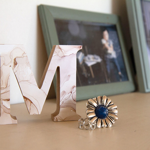 おーちゃた様確認用♡イニシャルオブジェ お好きな色で制作！アルファベットオブジェ その他オーダー