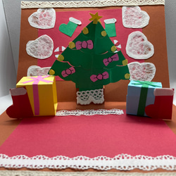 ポップアップカードクリスマス3クリスマスカード 8枚目の画像