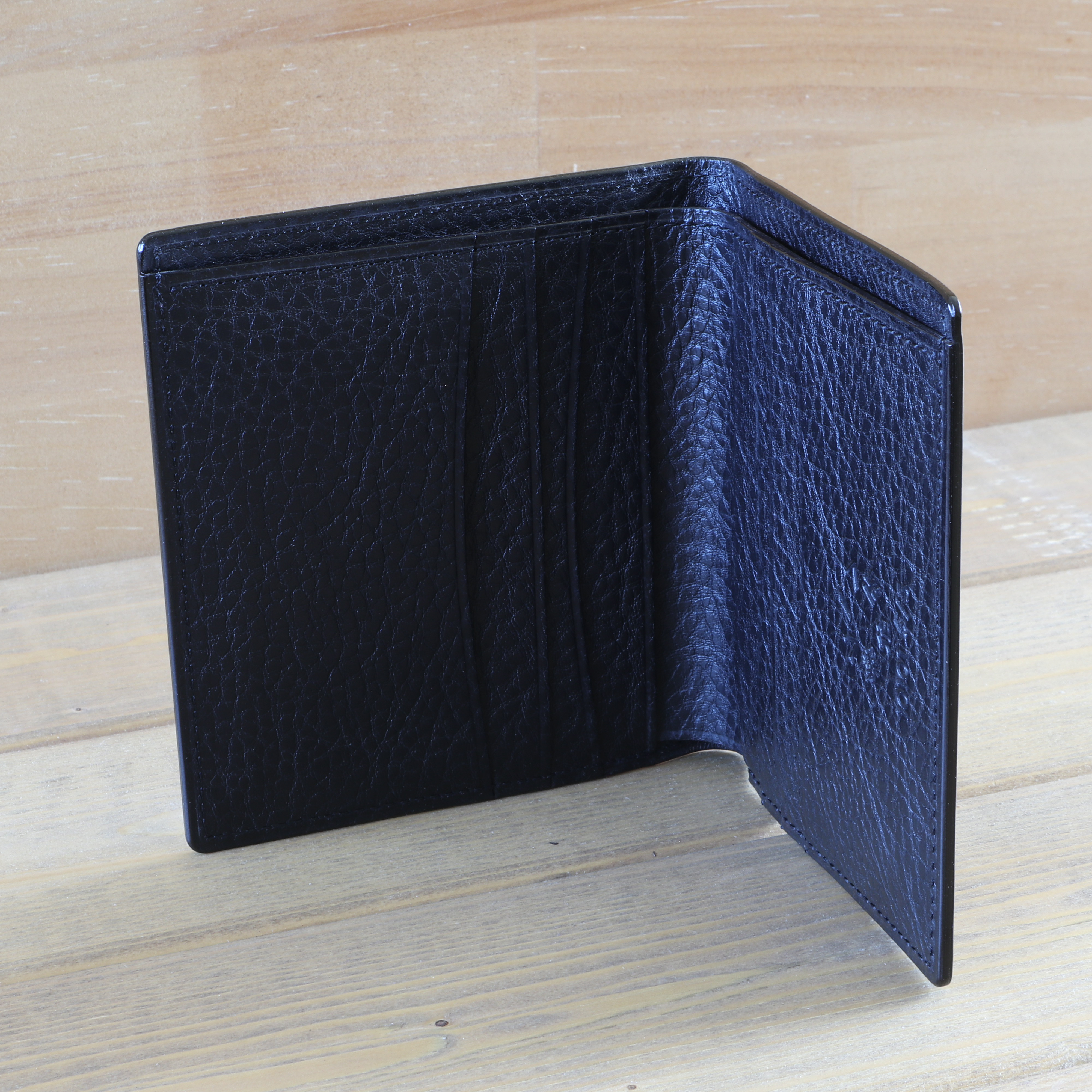 純札 (二つ折り財布)　本革　J.ベイカー社　ブライドルレザー　ブラック　10101　5/5　限定品