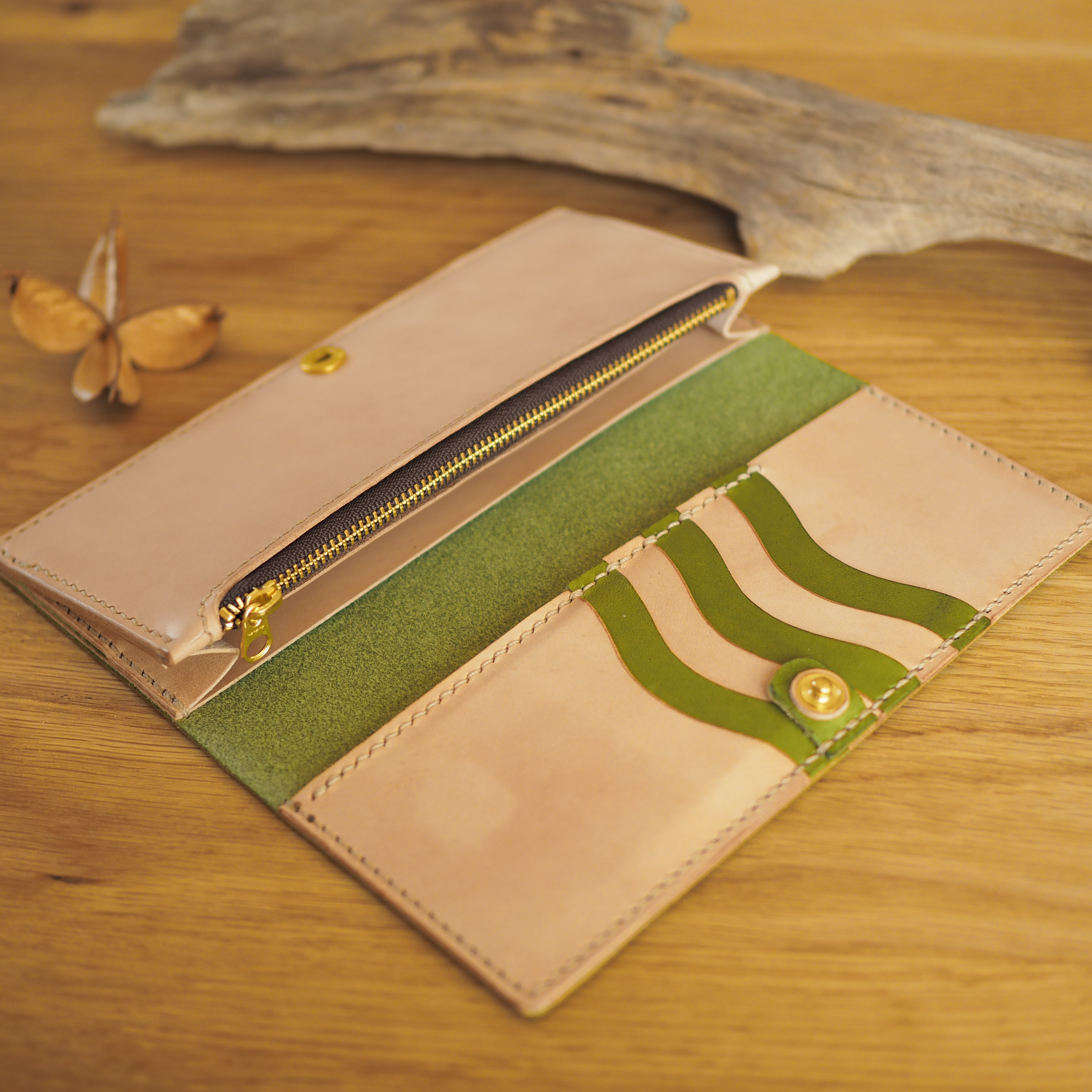 オーダーメイド☆しましまロングウォレット