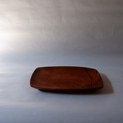 国産ケヤキのお皿　木のお皿　パン皿　菓子皿 11枚目の画像