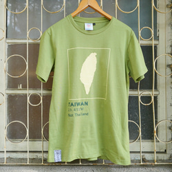復古T-Shirt-人口數-秋香綠 男女皆宜 第11張的照片