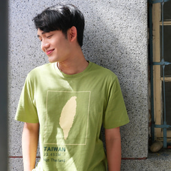 復古T-Shirt-人口數-秋香綠 男女皆宜 第1張的照片