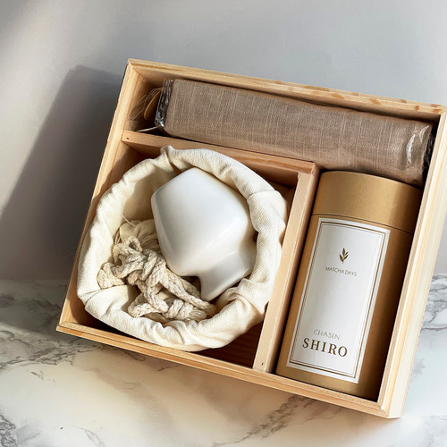 はじめての抹茶に 】 Matcha Days Kit Box（木箱入り抹茶スターター