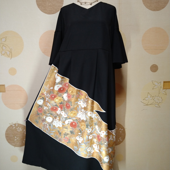留袖シルクワンピース新郎新婦母フォーマル卒入学式セレモニー結婚式  