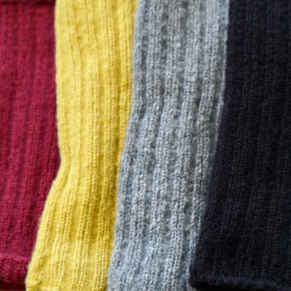 マシュマロアームウォーマー/4カラー/愛知県産ニット 7枚目の画像