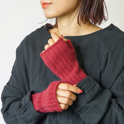 棉花糖暖臂套/4色/愛知縣針織 第4張的照片