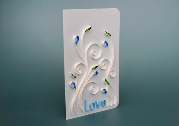 雫花の LOVEカード　縦型 5枚目の画像