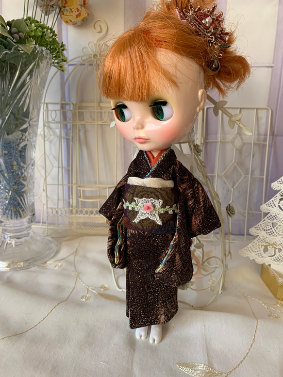 ブライスアウトフィット お着物 帯 髪飾り その他人形 瑞恋 通販