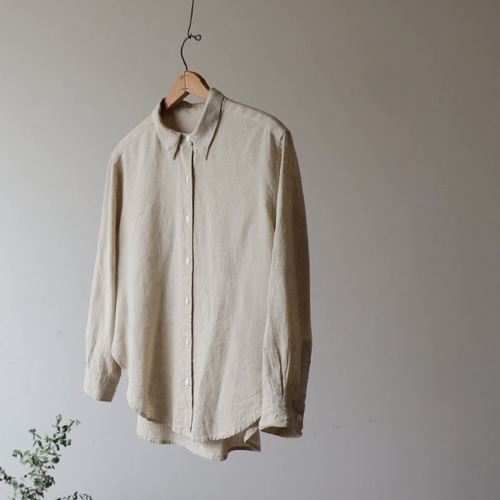 美品 45rpm 白麻ブラウス 45Rインドカディのレースセーラーブラウス: WOMEN｜45R