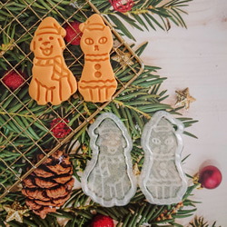 【クッキー型】犬 猫 クリスマス 1枚目の画像
