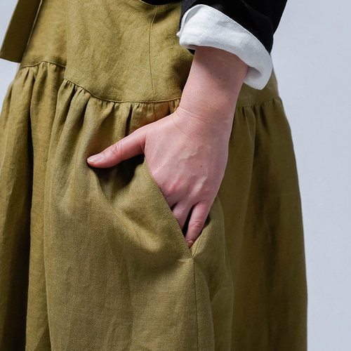 wafu】リネンタブリエ とっておきの万能アイテム! プレミアムリネン