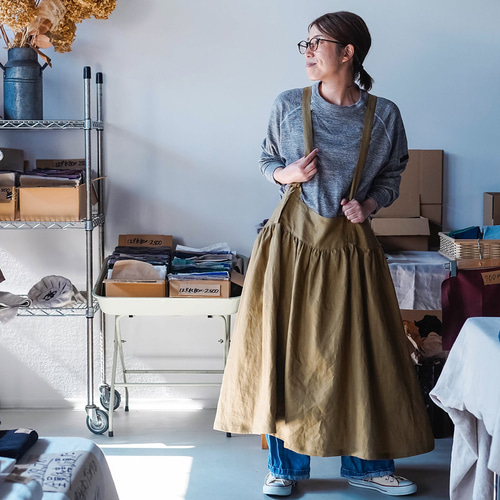 wafu】リネンタブリエ とっておきの万能アイテム! プレミアムリネン