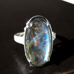 ラブラドライト リング / Labradorite Ring 0 6枚目の画像