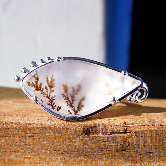 デンドリティック アゲートリング / Dendritic Agate Ring l2 1枚目の画像