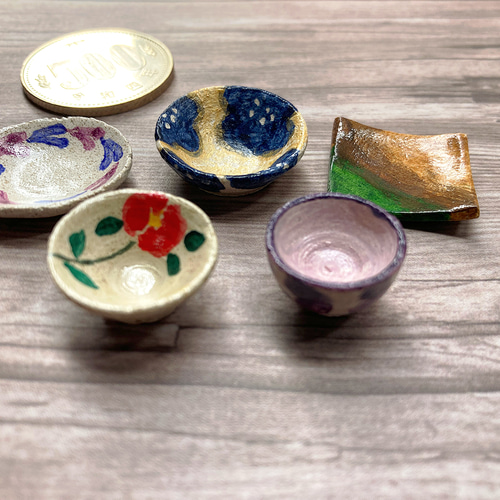 陶器風ミニチュア食器セットA その他置物 はらぺこ文鳥 通販 14943496