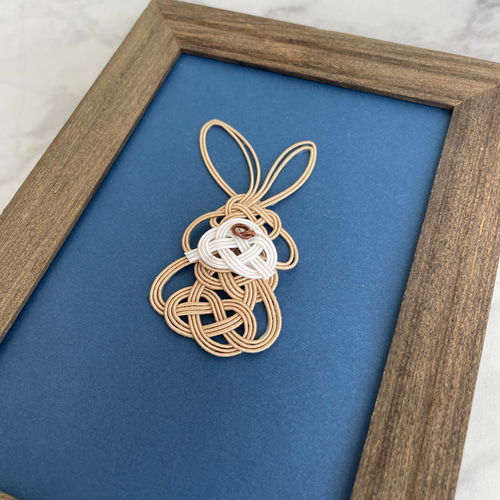 水引パーツ　うさぎ　12個 水引パーツ うさぎさん 12個