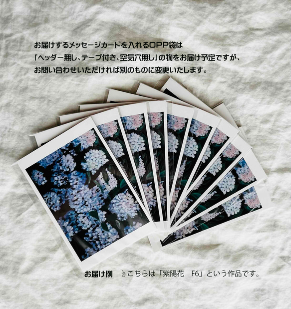 メッセージカード・10枚「愛するアカキチママ」A6サイズ（葉書サイズ）・OPP袋入り/送料無料・試作モデル 4枚目の画像