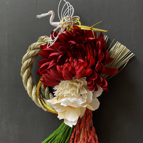 招福しめ縄飾り#お正月しめ縄飾り#和モダンしめ縄飾り b5da05e914a6e3882b5a2e81d564cf