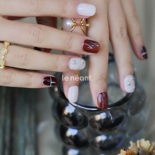 XS、S、Mサイズ】ネイルチップ N-21 現品販売 ネイルチップ（つけ爪