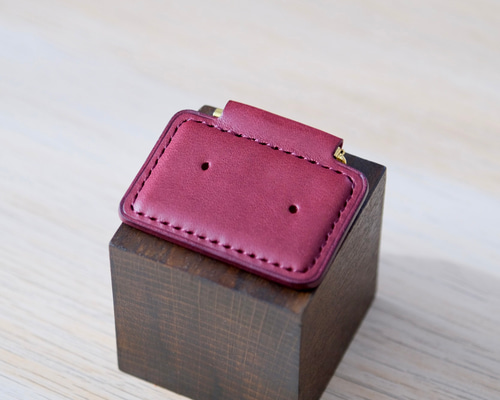 ソムリエバッジとサケディプロマバッジ用の台布 台座 革 【ワイン