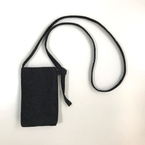 オーダー　正絹大島紬スマホポーチ 新特産品コンクール「鹿児島市長賞」受賞作品～大島紬