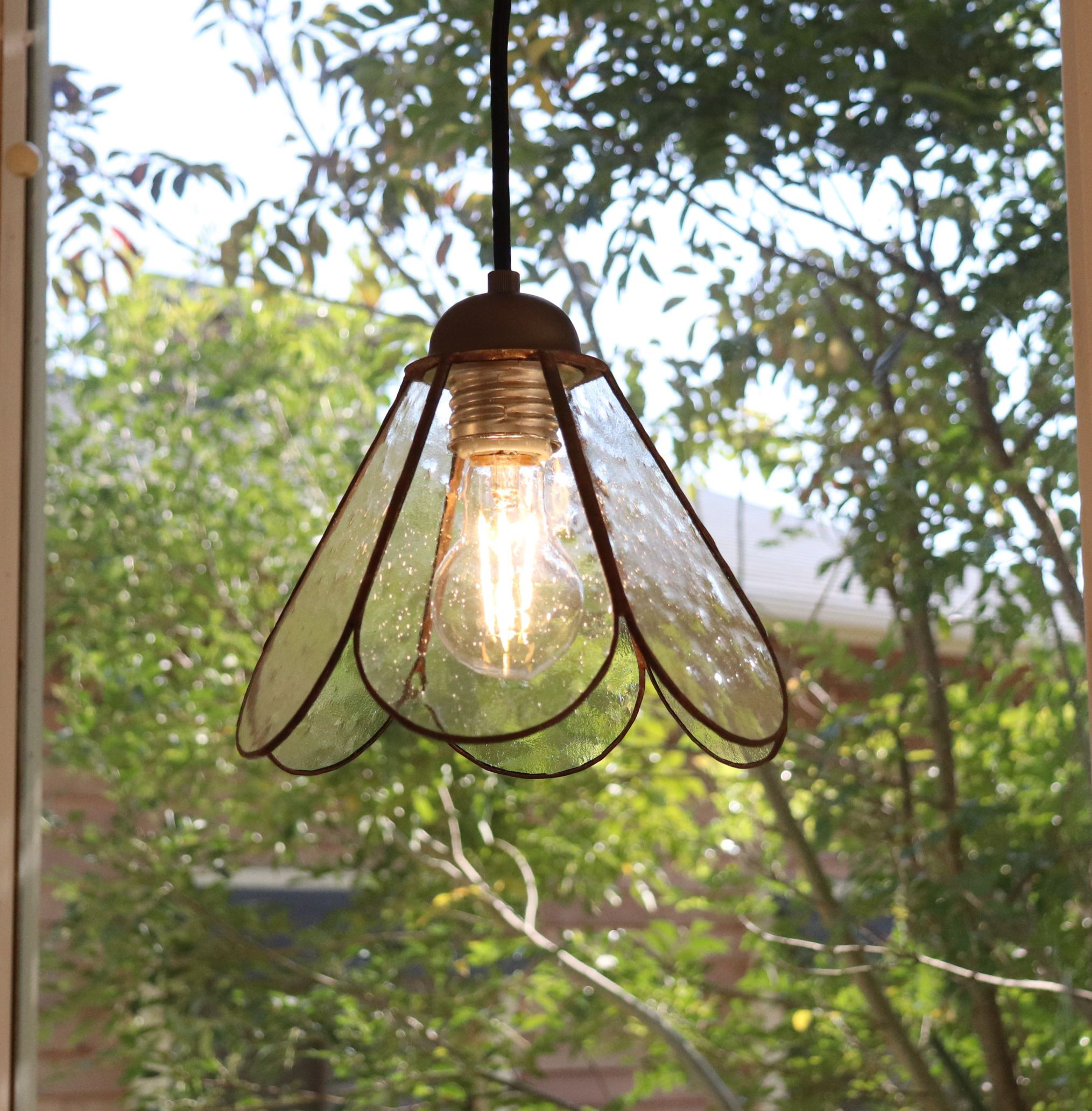 LEDｽﾃﾝﾄﾞｸﾞﾗｽﾗｲﾄ　Hanahana  １灯用