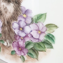 ポット・クリーマ・シュガー/可愛い猫の物語とラスター彩 19枚目の画像