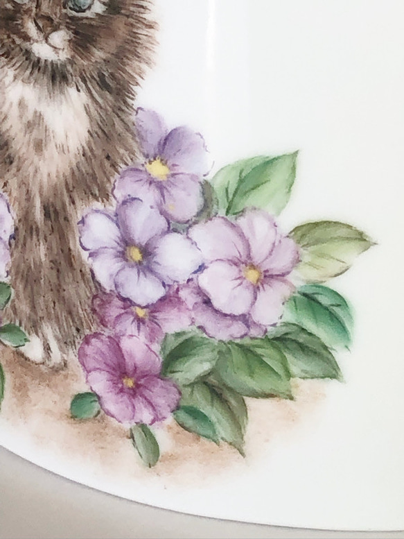 ポット・クリーマ・シュガー/可愛い猫の物語とラスター彩 ポット クリーマ ひと うつわ 愛sanjo