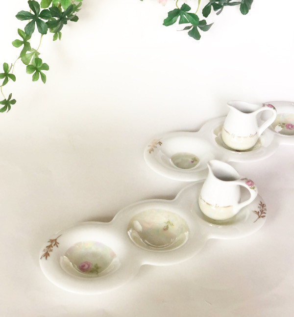 3連前菜プレートとミニクリーマ・パールラスター彩の魅力