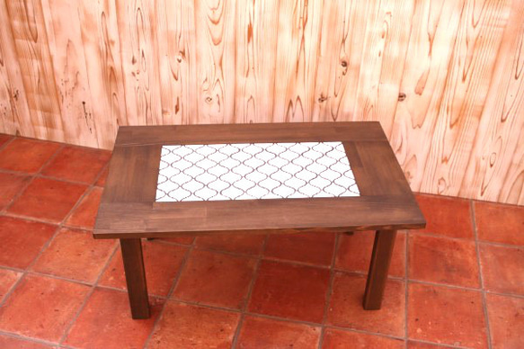 コラベル タイル ローテーブル 800×500 ローテーブル・リビング