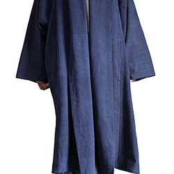 Jomton 手工編織棉質外罩外套 Mon 圖案印花棉織品襯裡 L 碼 (JFS-172-03L) 第5張的照片