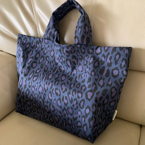 レオパード柄 ヒョウ柄 ひょう柄 アニマル エコバッグ 簡易バッグ