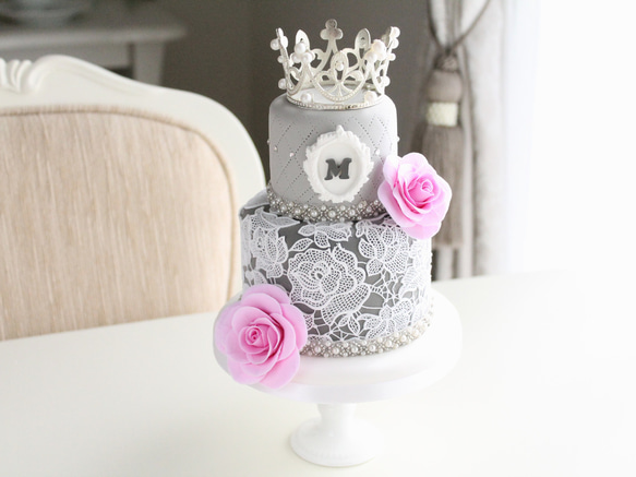 薔薇のクレイケーキ リングピロー Regal Lily 通販 14946199｜Creema