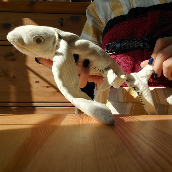 色糸継ぎのぬいぐるみ】トビウオさん ぬいぐるみ ここから始まる 通販